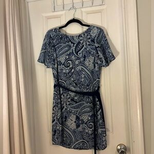 H&M mini dress w/ slight hi/low hem